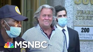 Bannon Legal Woes Leave Trump Scrambling For Distance (Again) | Rachel Maddow | MSNBC