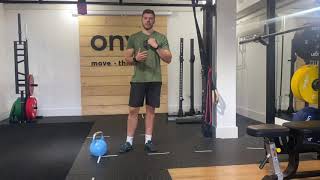 Split Stance Iso row Hold + FR