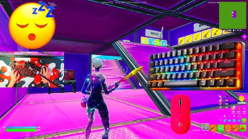 [1HR]Steelseries Apex Pro Mini ASMR Chill 🤩3V3V3 Go Goated 🎧 Satisfying Fortnite 360 FPS 4K Smooth