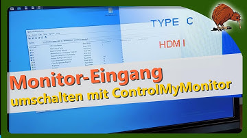 Windows: Monitoreingang (HDMI, DisplayPort, USB-C) über Software umschalten