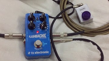 TC ELECTRONIC FLASHBACK 2 - Enabling External Tap Tempo (Part 1 of 2)