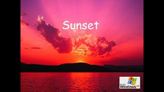 Windows XP and Vista Sample Pictures & Music | Slideshow plus Soundtrack using Windows Movie Maker