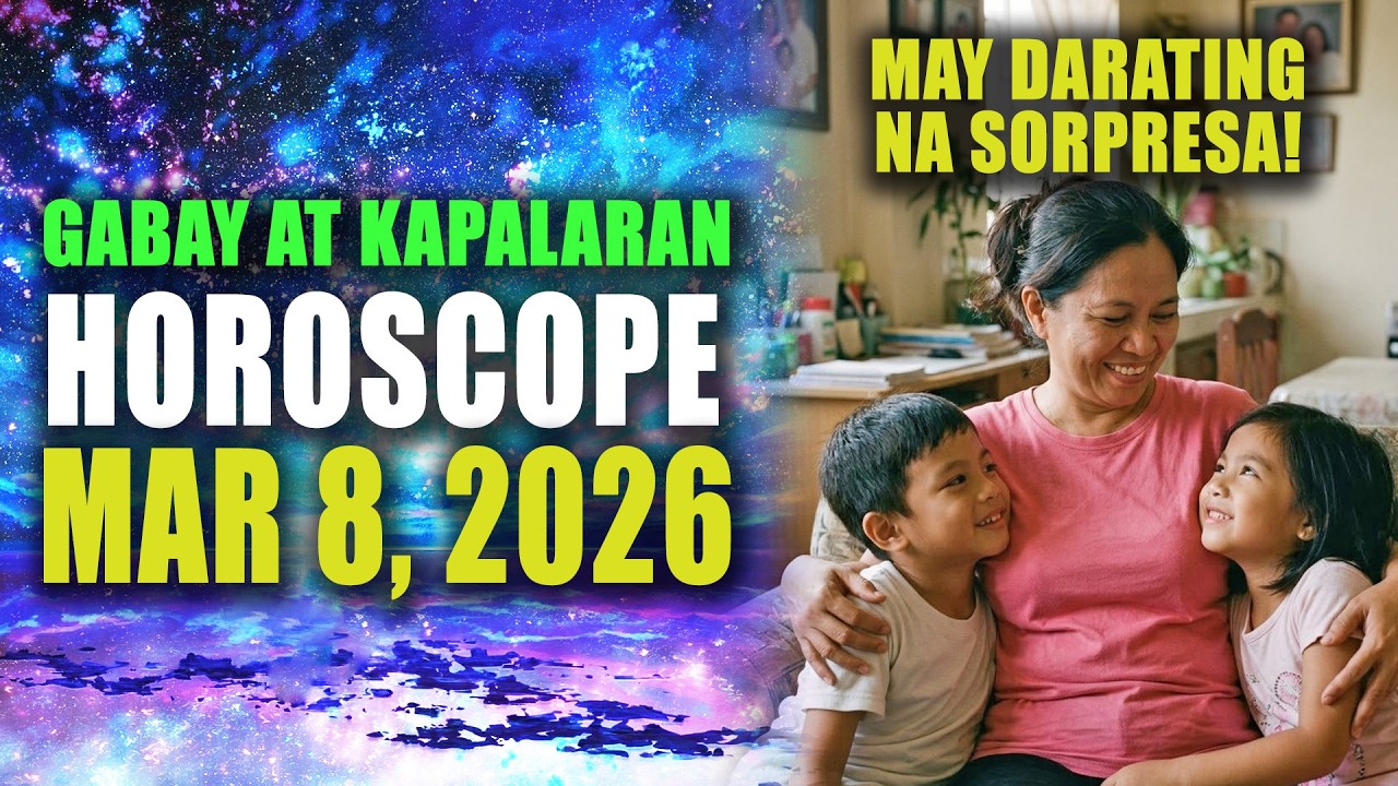 🌟✨MAY DARATING NA SORPRESA! | March 8, 2026 HOROSCOPE TAGALOG✨🌟