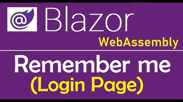 Blazor WebAssembly : "Remember me" using Cookie Authentication - EP30