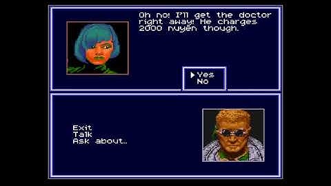 JPlays - Shadowrun (SNES) - Part 4 - Beretta Challenge - Cortex Bomb Removal and Matrix Systems