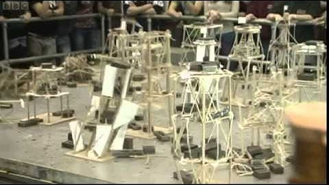 Bristol Uni Civil Engineers  on BBC - Earthquake Testing.avi