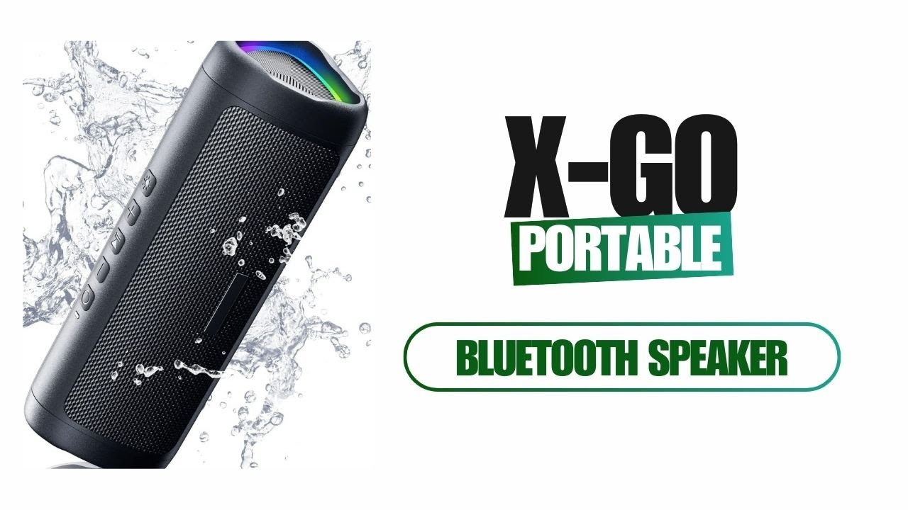 Best Bluetooth Speaker with HD Sound & 20H Playtime | Waterproof & Portable for Home & Outdoors