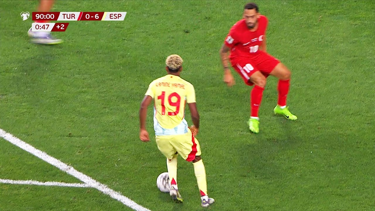 Lamine Yamal vs Türkiye | 2 Assists (07/09/2025)