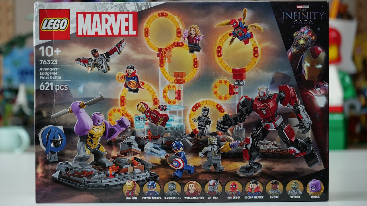 LEGO Marvel Super Heroes 76323 Avengers Endgame Final Battle Speed
