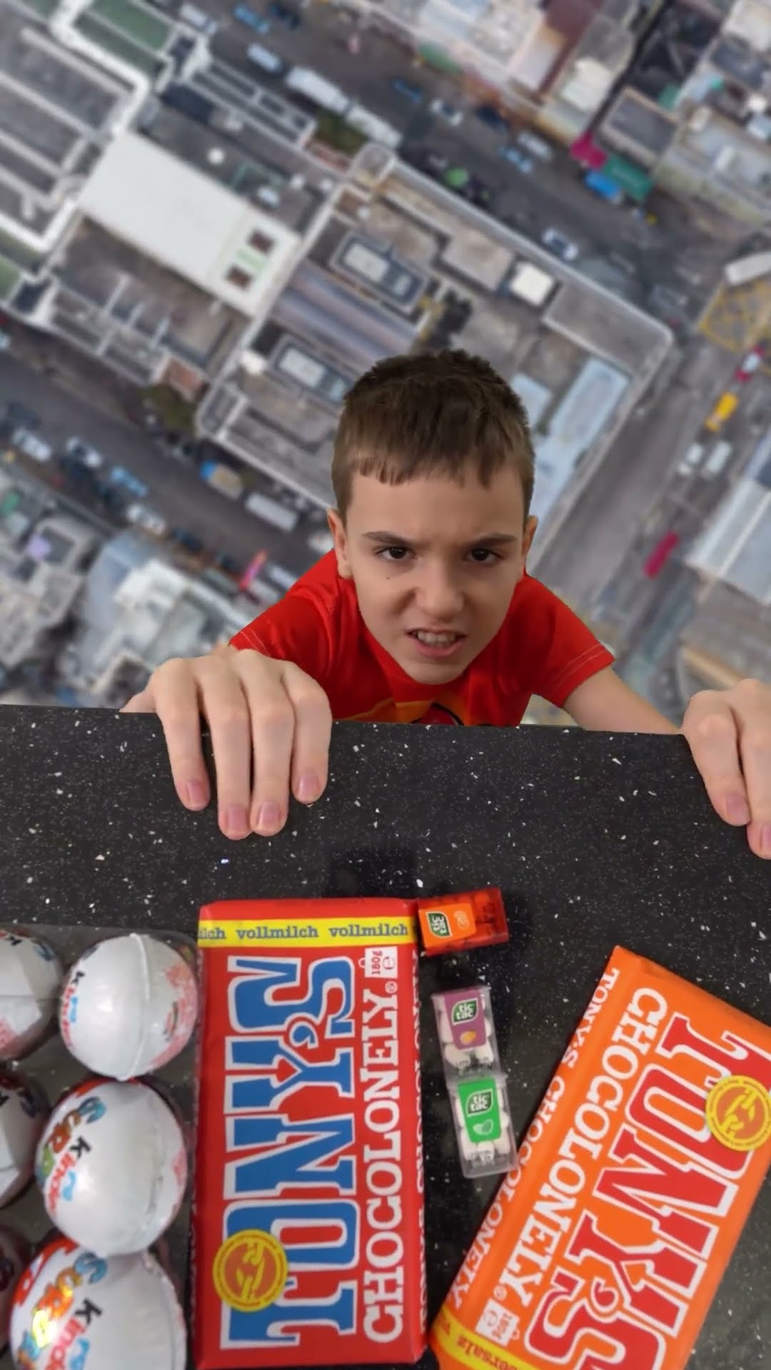 Candy prank caught by Mom  #tutorial #funny
