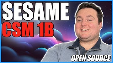 Sesame CSM 1B Local Test & Install (A VERY Good Speech Model)