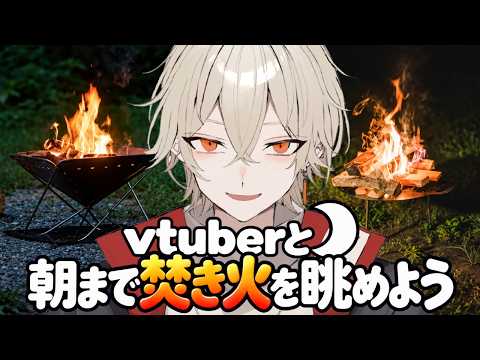 【カメラ付き】vtuberと朝まで焚き火の炎を眺めよう【 新人vtuber / 弐十】