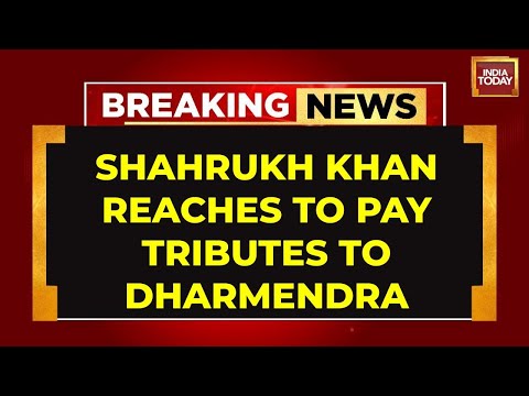 BREAKING Bollywood Mourns A Legend Shah Rukh Khan Salman Khan Pay Respects To Dharmendra