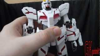 1/100 MG Unicorn Gundam HD Color Review Part I (HD)