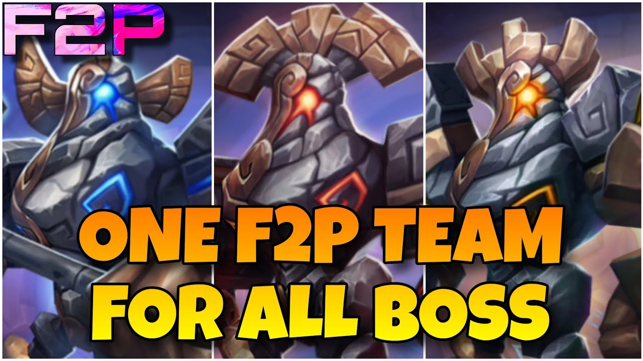 Одна бесплатная команда для Котоса, Леоса и Гилеса в игре Summoners War.