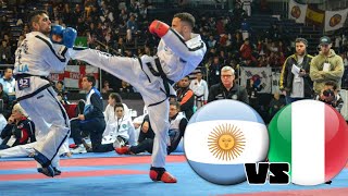 ITF World Championship Argentina 2018 , Lucas Pini(ARG) vs Fuschillo Nunzio (ITA) Middle Weight