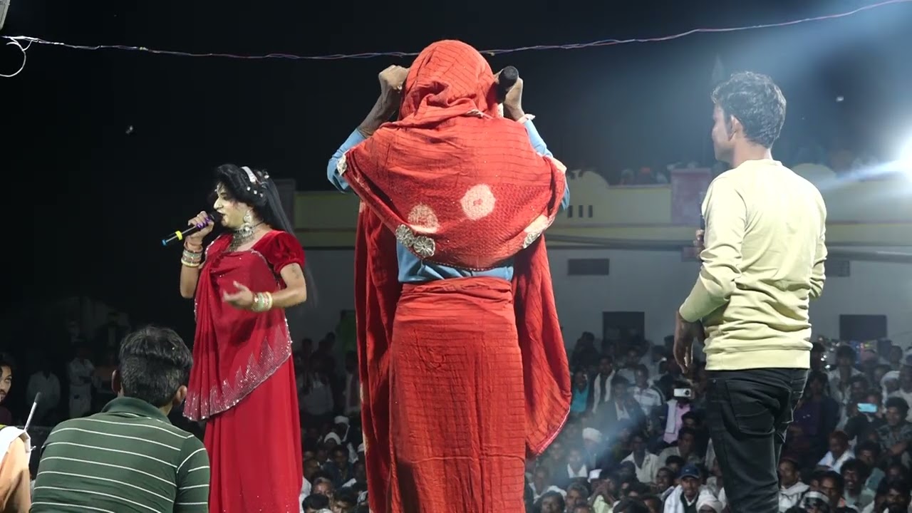 निमाड़ी गम्मत देशगाव और पिपल्या के बीच ग्राम बोरुट 06