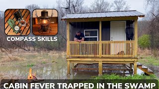 Solo Overnight Underwater Trapped in The Swamp and Ribeye Potatoes and Cheese Skillet