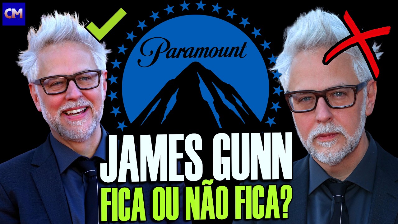 🚨 Warner + Paramount: James Gunn pode deixar a Warner após fusão com Paramount?