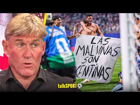 Simon Jordan REACTS to Argentina celebrating with a Falklands Sign after England's World Cup EXIT!