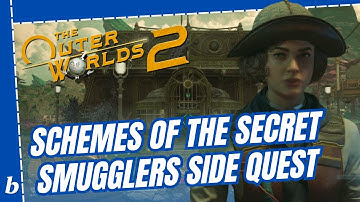 Schemes of the Secret Smugglers Side Quest - The Outer Worlds 2 Guides [No Commentary]