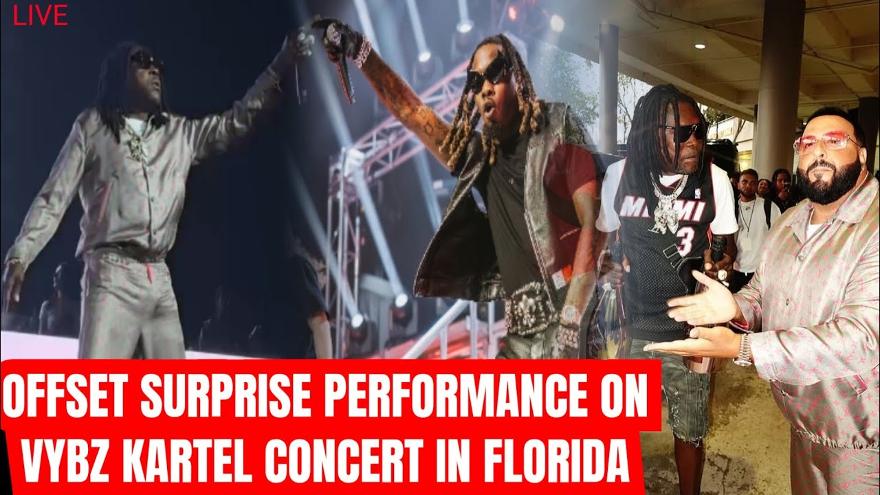 Vybz Kartel Hits The Stage For His First Show In South Florida In Over