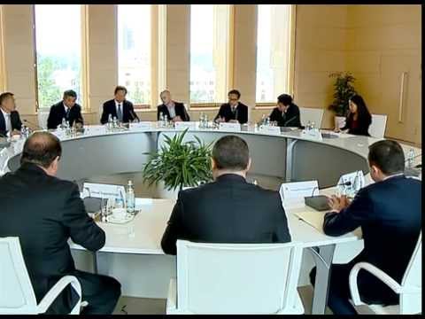 შეხვედრა ჩინეთის სოფლის მეურნეობის მინისტრთან