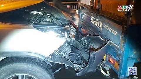 3 vụ tai nạn cùng lúc trên cầu rạch miễu hư hỏng 9 ô tô | Văn hóa giao thông | TâyNinhTV