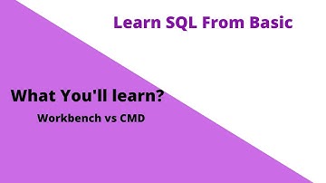 MYSQL workbench vs MYSQL command Line | 5.0