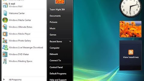 Windows Vista Startup and Shutdown with screen