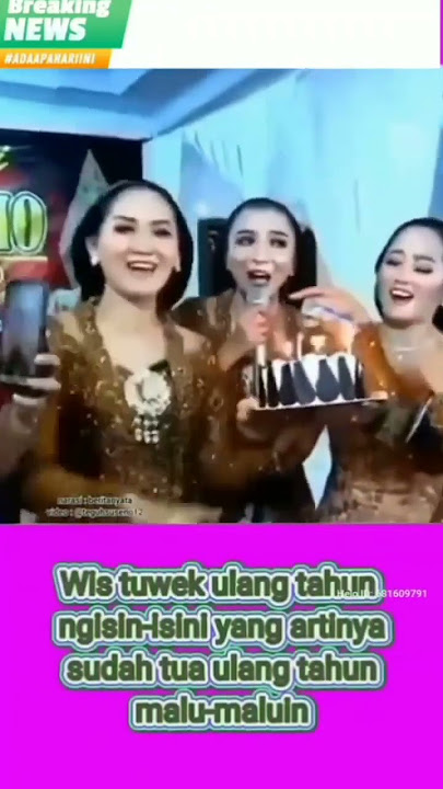 wis tuwek ulang tahun ngisin ngisini #birthday #song