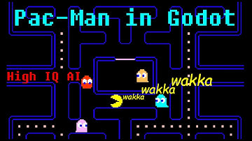 I made Pac-Man in Godot a day, then ruined it with terrible audio design. (20 Games Challenge #6)