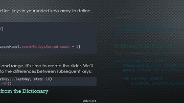 Mastering SwiftUI Slider: Looping Through Dictionary Keys