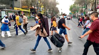 HERMOSAS CALLES DE CIUDAD DE MÉXICO 4K 🇲🇽 ☀️