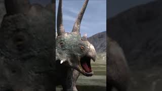 Dino Fight | T-Rex vs Triceratops | dinosaurs dinofight adventures prehistoric dinos shorts