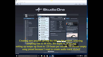Intro to music production course on coursera video - recordin audio in DAW
