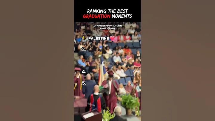 Ranking The Best Graduation Moments!!