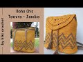 Πλεκτη Τσαντα Boho Chic - Τεχνικη Tapestry Crochet (μερος 1/4)