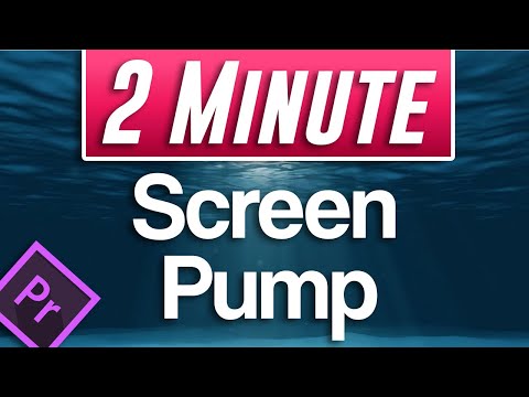 How to Make Screen Pump Bass Effect | Premiere Pro Tutorial