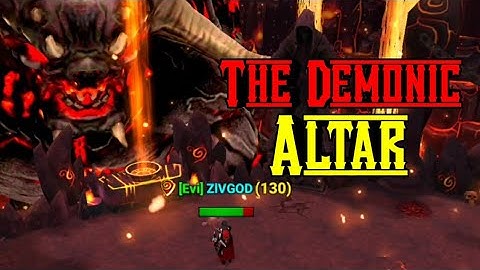 Ancients Reborn MMORPG Better than RuneScape? THE DEMONIC ALTAR
