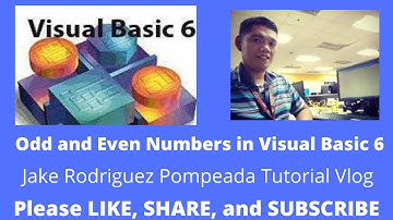 Odd and Even Numbers in Visual Basic 6