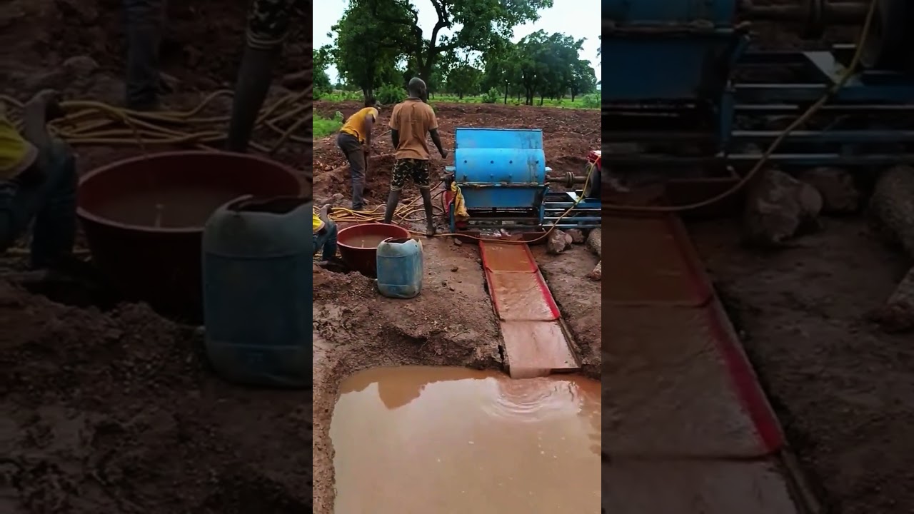 Gravity separation technology: Concentrate gold with a single, precise shake!