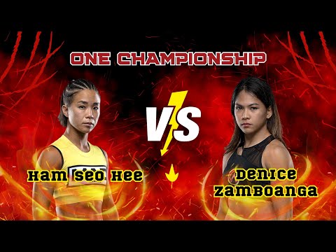 Ham Seo Hee vs Denice Zamboanga - P1 | ONE CHAMPIONSHIP
