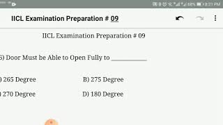 IICL Examination Preparation # 09