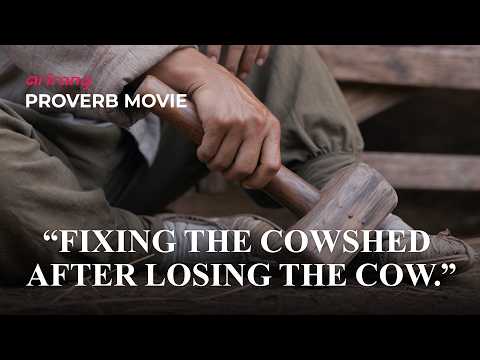 《arirang PROVERB MOVIE》: Fixing the cowshed after losing the cow(소 잃고 외양간 고친다)