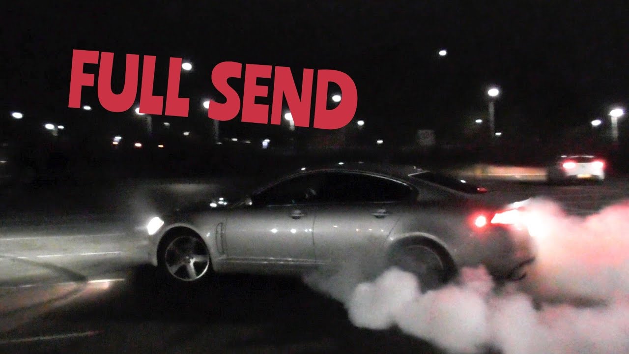 CRAZY night of DRIFTING, BURNOUTS and DONUTS in Stoke on Trent