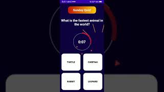 Quiz App screenshot 1