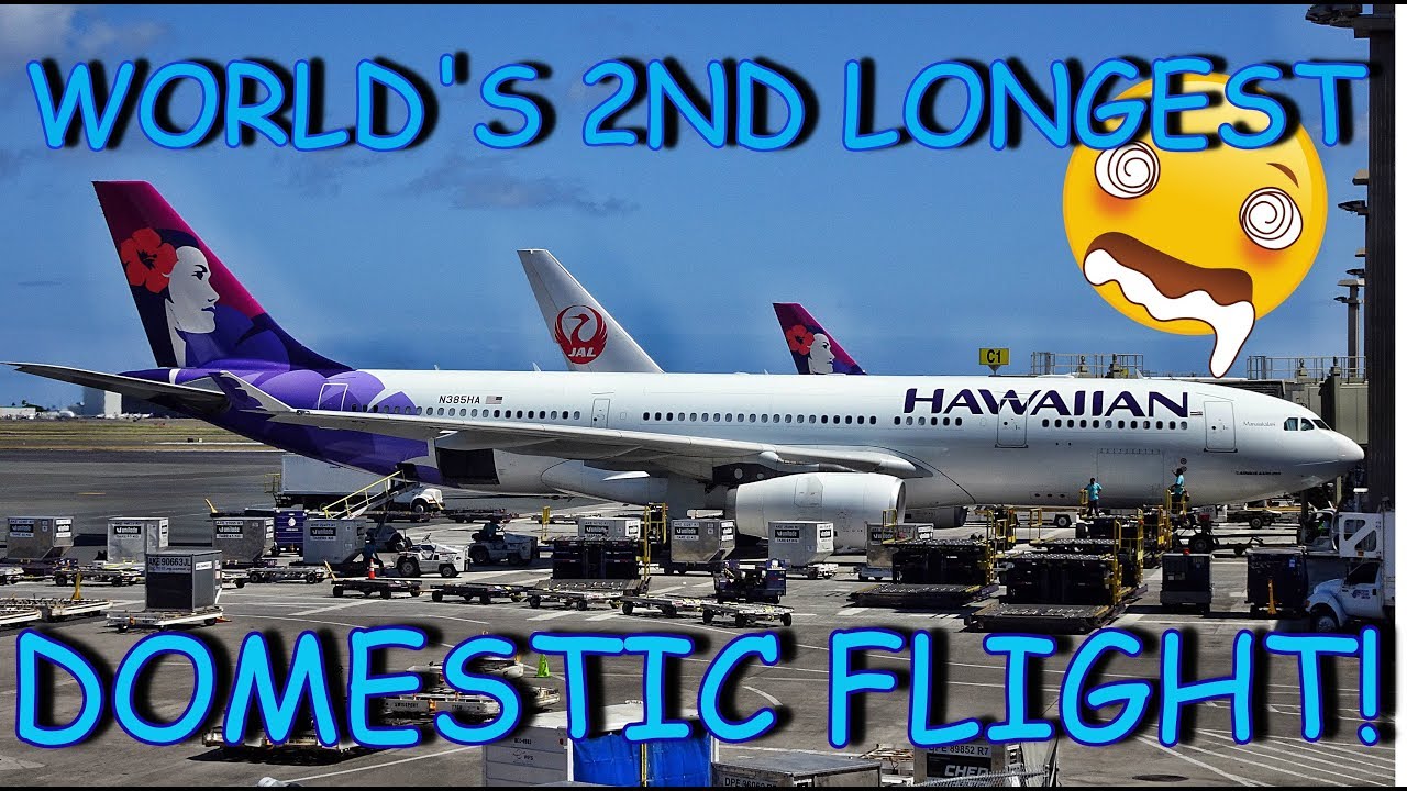 Hawaiian Airlines Honolulu New York Jfk Economy Class Airbus A330