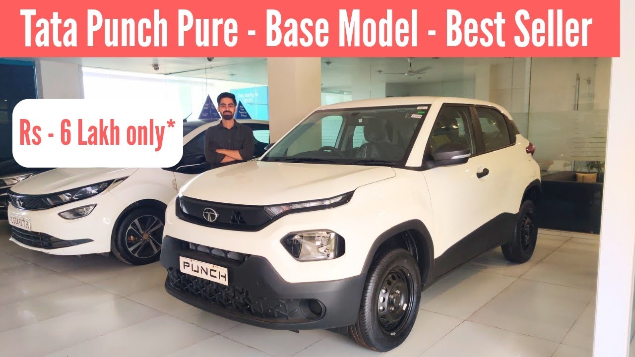 Tata Punch Base Model Pure Detailed Review, All Details, Price ...