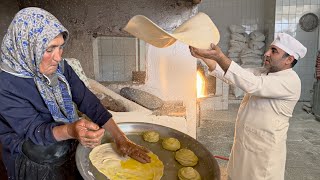 видео: Как иранские крестьяне и кочевники пекут древний хлеб на огне картинка: Как иранские крестьяне и кочевники пекут древний хлеб на огне
